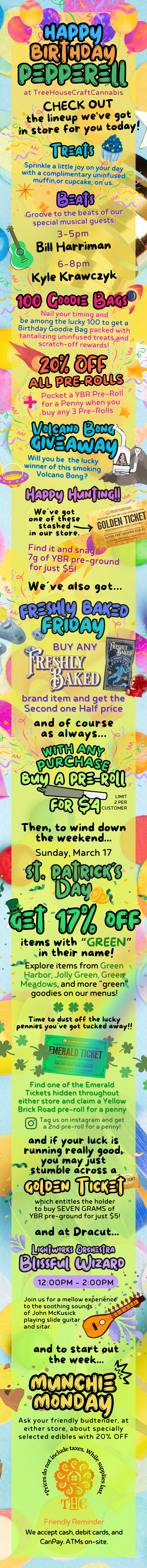 Treehouse Pepperell Birthday Deals