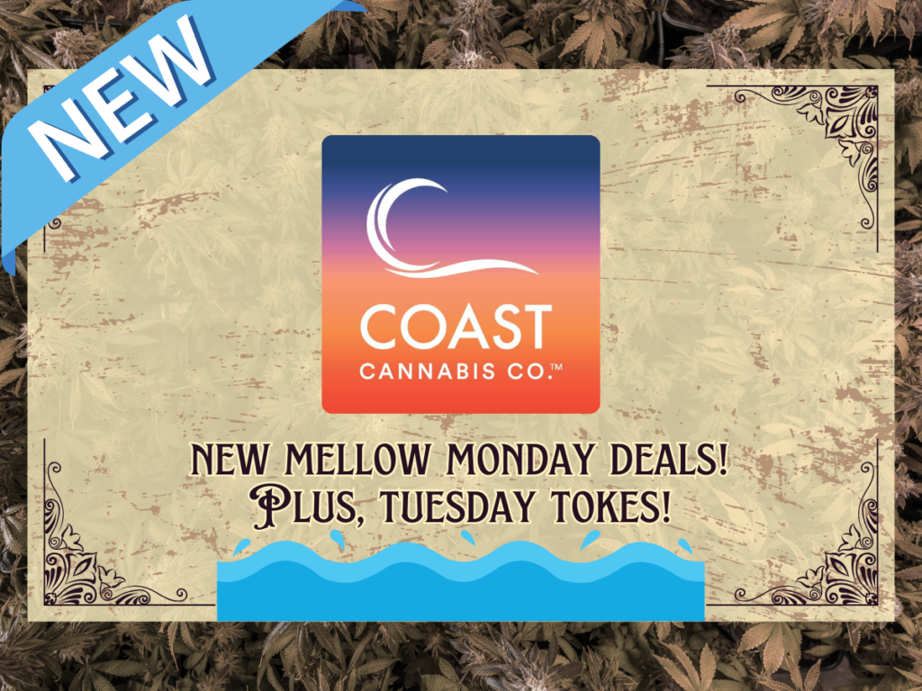 Mellow Monday Coast deal at tree house